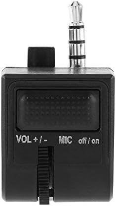 Mxzzand контролер, адаптер за слушалки с микрофон, черен високоскоростна за слушалки PS4
